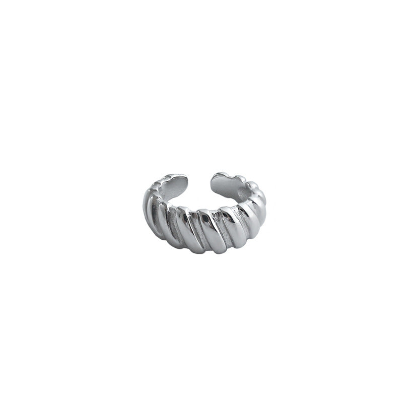 Clous d'oreilles en Argent Spirale Simple - Domaine d'Argent