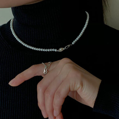 Collier en Argent Perles Élégantes - Domaine d'Argent