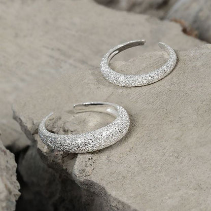 Bague Ajustable Reflets Brillants en Argent - Domaine d'Argent