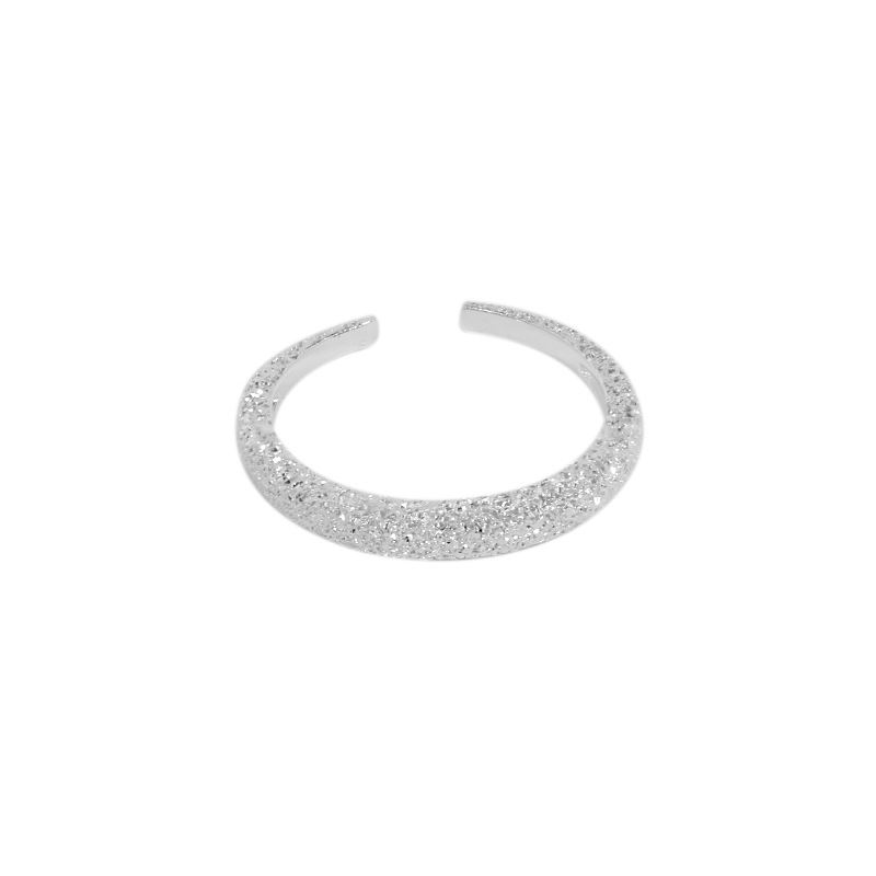 Bague Ajustable Reflets Brillants en Argent - Domaine d'Argent