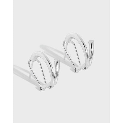 Boucles d'Oreilles Clipper - Domaine d'Argent