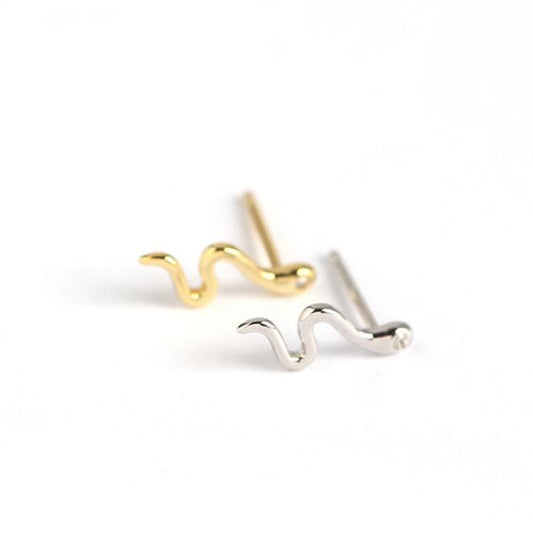 Boucles d'Oreilles Serpent - Domaine d'Argent