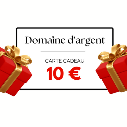 Cartes Cadeaux - Domaine d'Argent