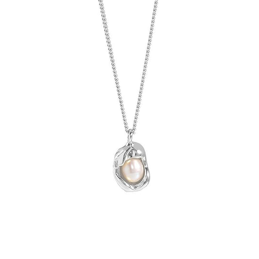 Collier Coquille Ovale de Perle - Domaine d'Argent