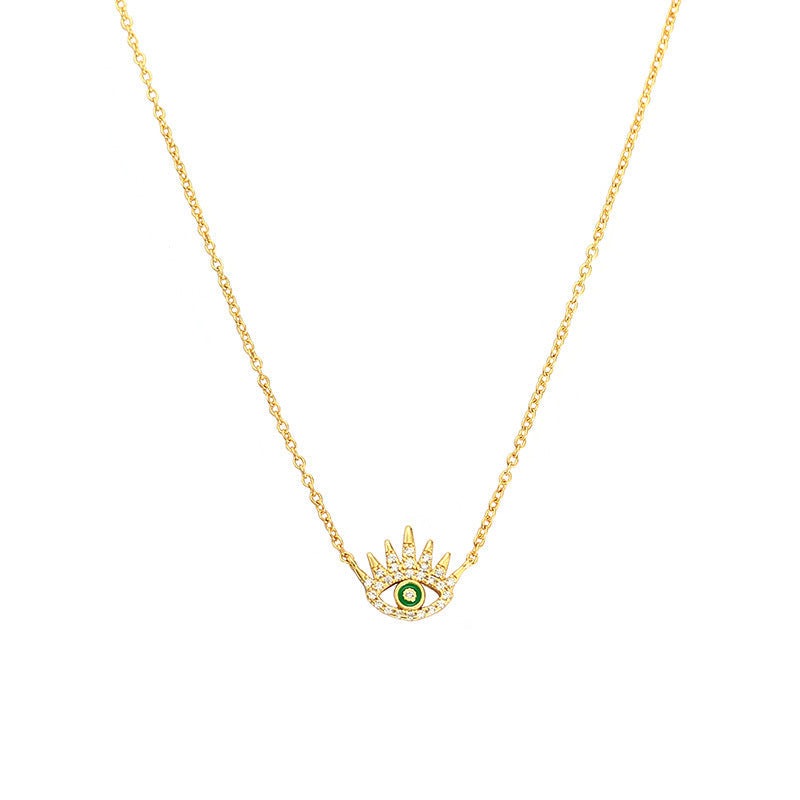 Collier Pendentif Oeil - Domaine d'Argent