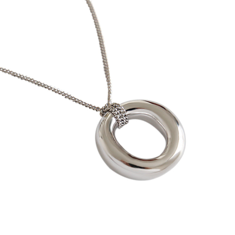 Collier Simple Donut - Domaine d'Argent