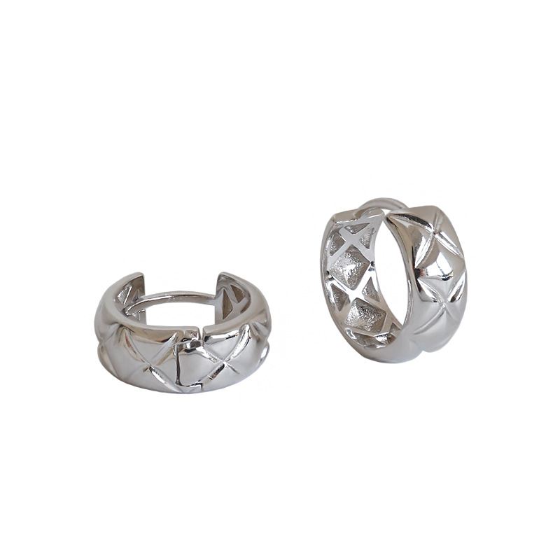 Boucles d'oreilles en Argent Élégance Géométrique - Domaine d'Argent